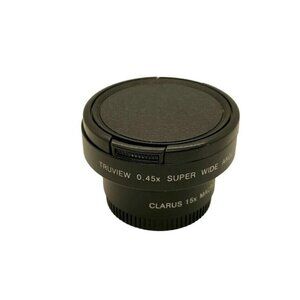 Xenvo TruView 0.45x Super Wide Angle Lens Clarus 15x Macro + 52mm Lens Cap